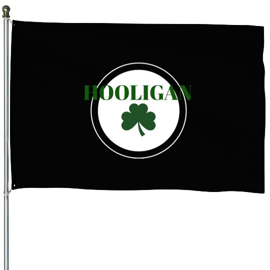 Hooligan with Clover House Flags