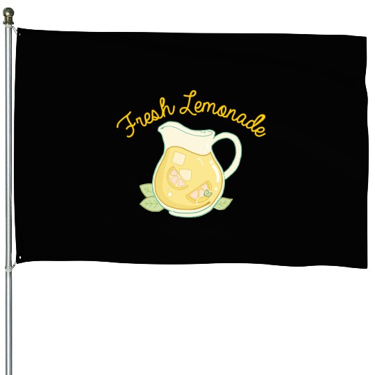 Fresh Lemonade House Flags