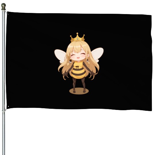 Queen Bee House Flags