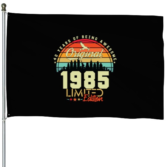 Original 1985 House Flags