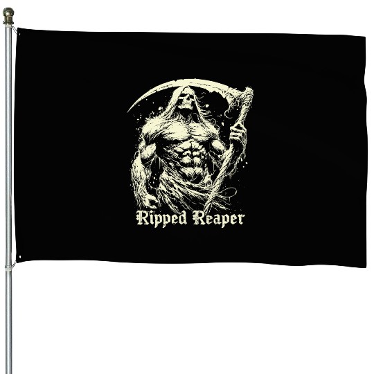 Ripped Reaper House Flags