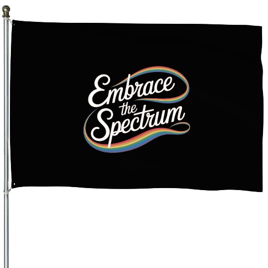 Embrace the Spectrum House Flags