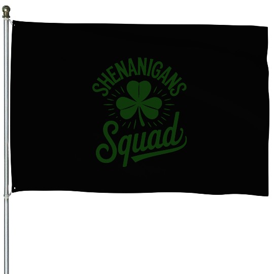 FYAPHION St Patrick's Women Shamrock Day House Flags