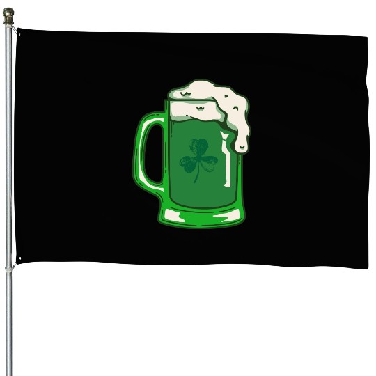 Green Beer House Flags