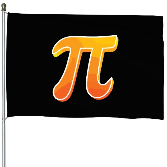 Pi Day Math Lover – Geeky & Fun Design House Flags