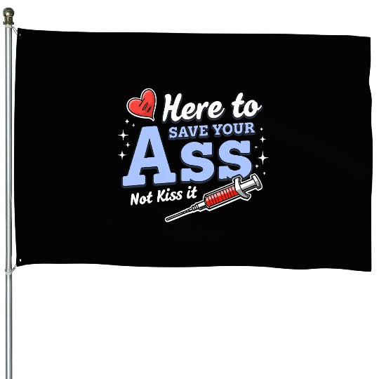 Medical Nurse Humor House Flags