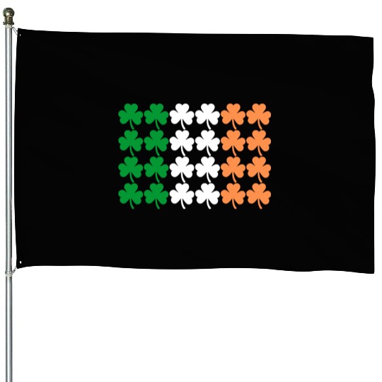 Ireland Shamrock Flag House Flags