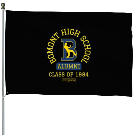 High School Alumni House Flags