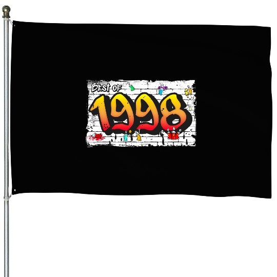 Bold 1998 Graffiti – 27 Years of Street Edge House Flags
