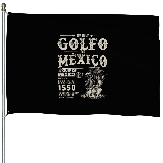 Vintage Gul of Mexico Exploration House Flags