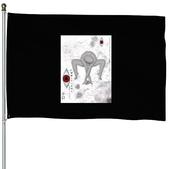 Crawl Creeper House Flags