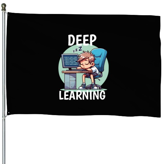 Deep Learning – Sleeping Data Scientist, AI House Flags