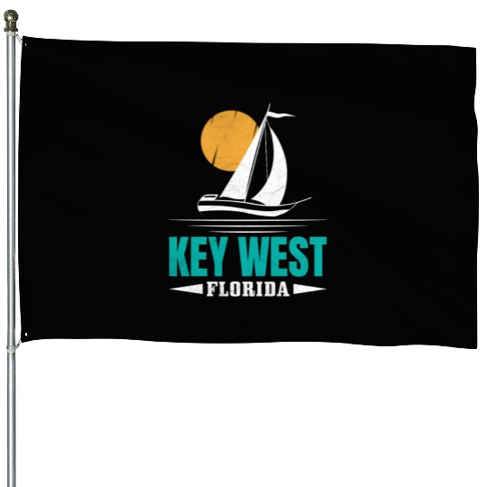 KEY-WEST FLORDIA Sailing West Keys Sailing Outfit House Flags