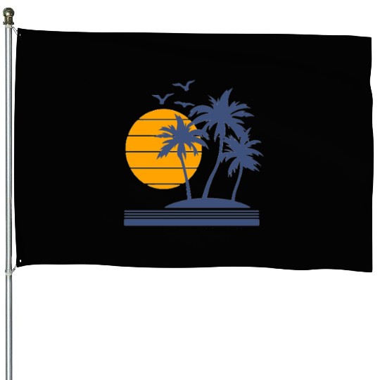 Beach Summer 2025 2k25 Matching Group Trip Travel House Flags