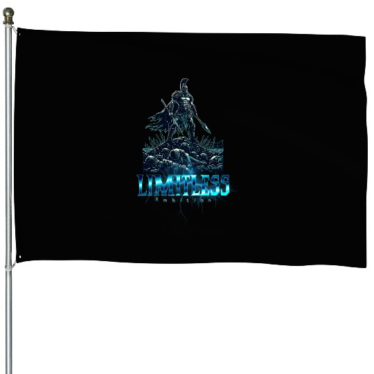 Limitless Warrior of Darkness House Flags