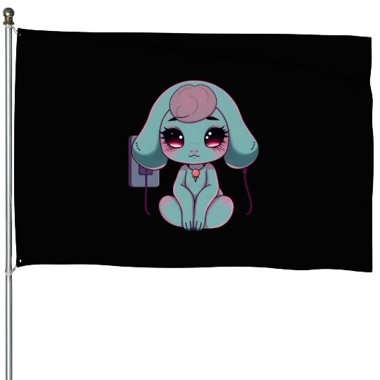 Unplug to Recharge House Flags