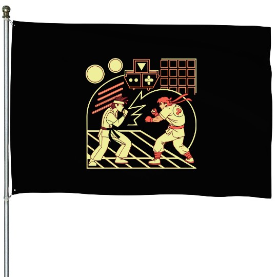 Game On: Level Up House Flags