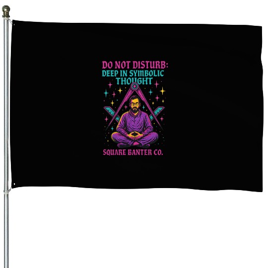 Do Not Disturb: Deep in Symbolic Thought House Flags