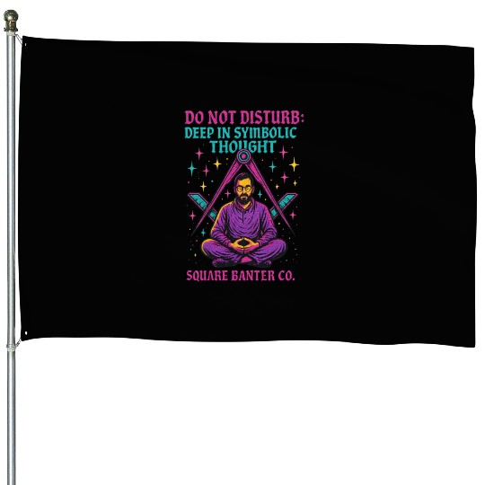 Do Not Disturb: Deep in Symbolic Thought House Flags