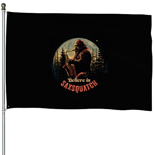 Sasquatch Adventures House Flags Collection - Bigfoot