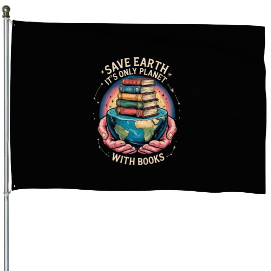 Earth and Books Conservation Design House Flags