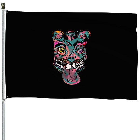 4 FACE LACE House Flags