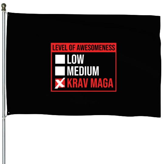 Krav Maga Israel Martial Arts House Flags