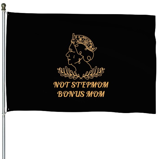 Bonus Mom House Flags | Stepmom Mother's Day Gift