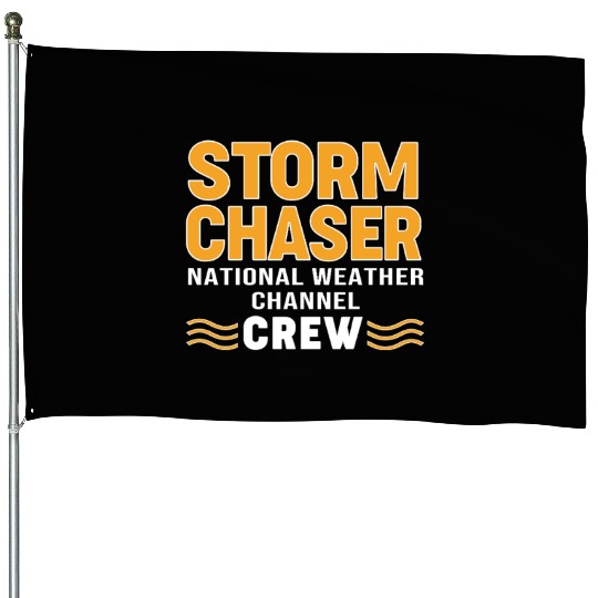 Storm Chaser Weather Forecasting House Flags
