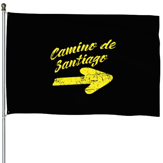 Way of St. James Camino de Santiago House Flags