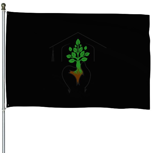 Graduate: Celebrate Every Step of Your Evolution House Flags