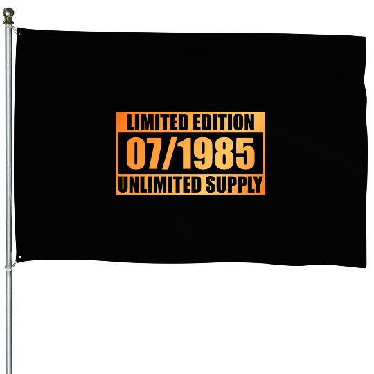 40th birthday Limited Edition - ꝏ Supply 07/1985 House Flags