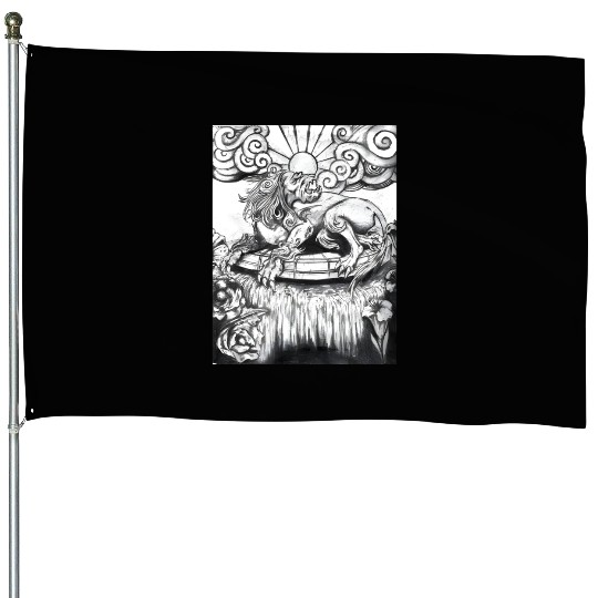 Indian Tarrot House Flags