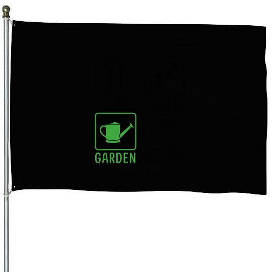 Eat Sleep Code Repeat – Funny Programmer Lifestyle House Flags