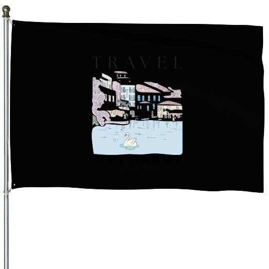 Travel Therapy Design House Flags
