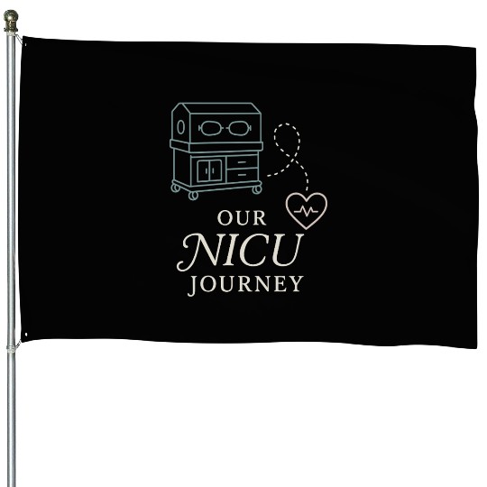 NICU Parent Pride Preemie Warrior Neonatal House Flags