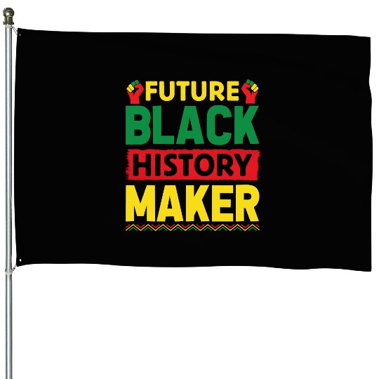 Future Black History Maker Juneteenth House Flags