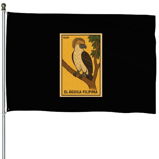 EL ÁGUILA FILIPINA - THE PHILIPPINE EAGLE House Flags