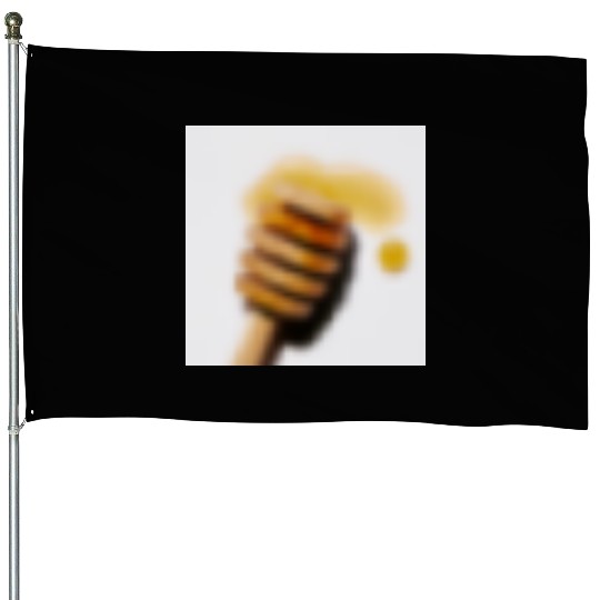 Magical Alien & A Rainbow Sky House Flags