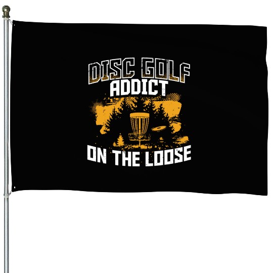 Disc Golf Ultimate Frisbee House Flags