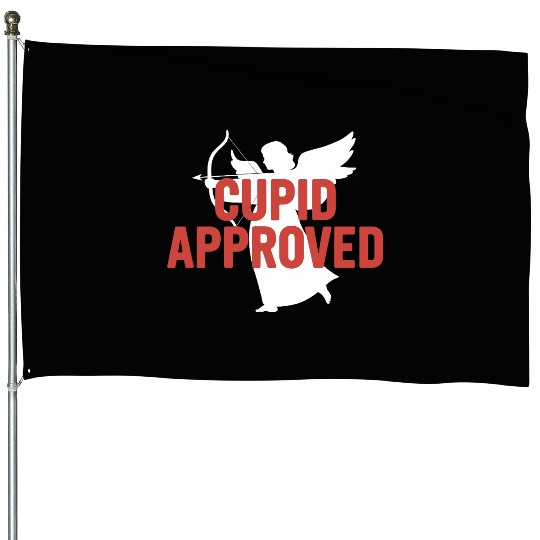 Cupid Approved Silhouette House Flags