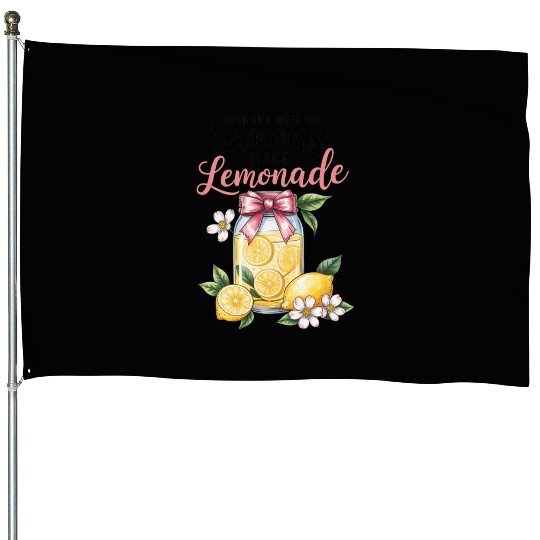 Lemon and Lemonad House Flags