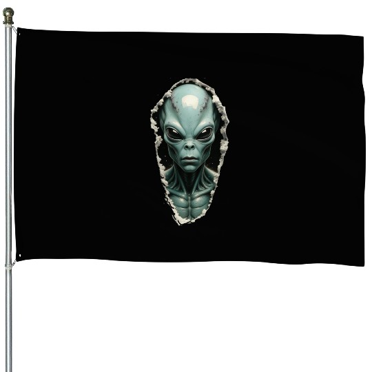 Alien Within House Flags