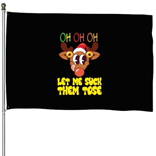 Hell Yeah I Suck Toes Weird Festive Embarrassing C House Flags