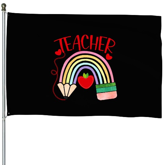 TEACHER House Flags, TEACHER APPRECIATION House Flags
