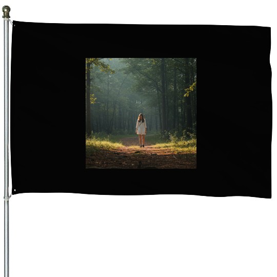 Enchanted Forest Mystique House Flags