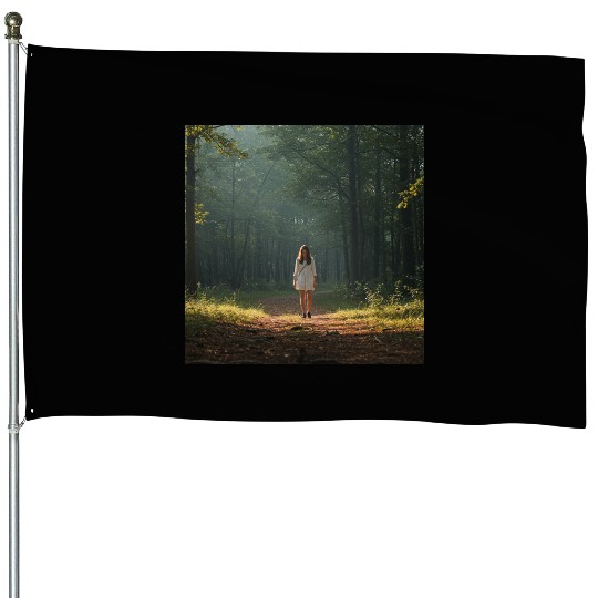 Enchanted Forest Mystique House Flags