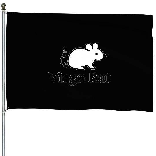 Virgo Rat House Flags