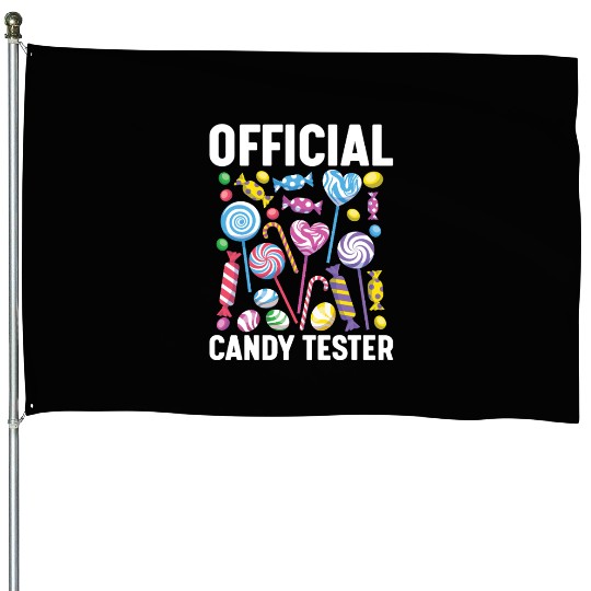Official Candy Tester Lollipop Sweets 01 House Flags