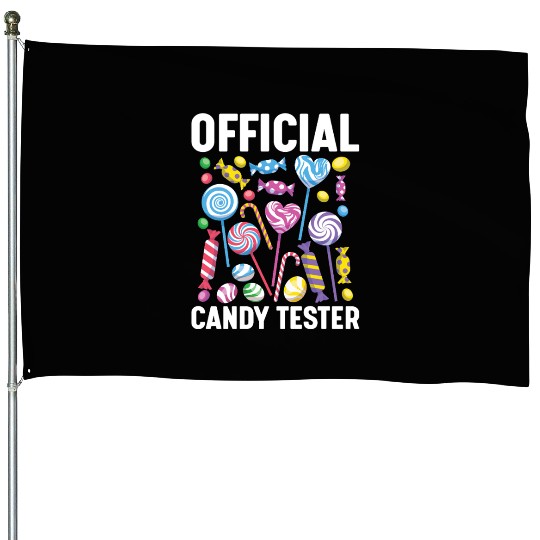 Official Candy Tester Lollipop Sweets 01 House Flags